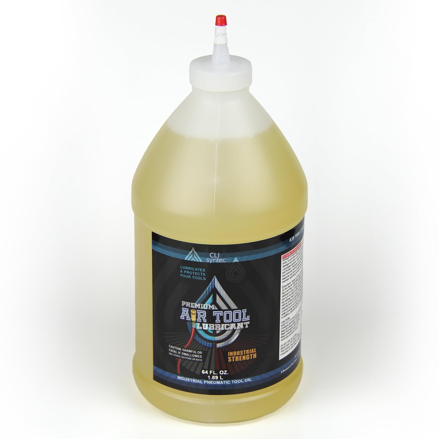 Premium Air Tool Lubricant - 64 FL. OZ. Industrial Pneumatic Tool